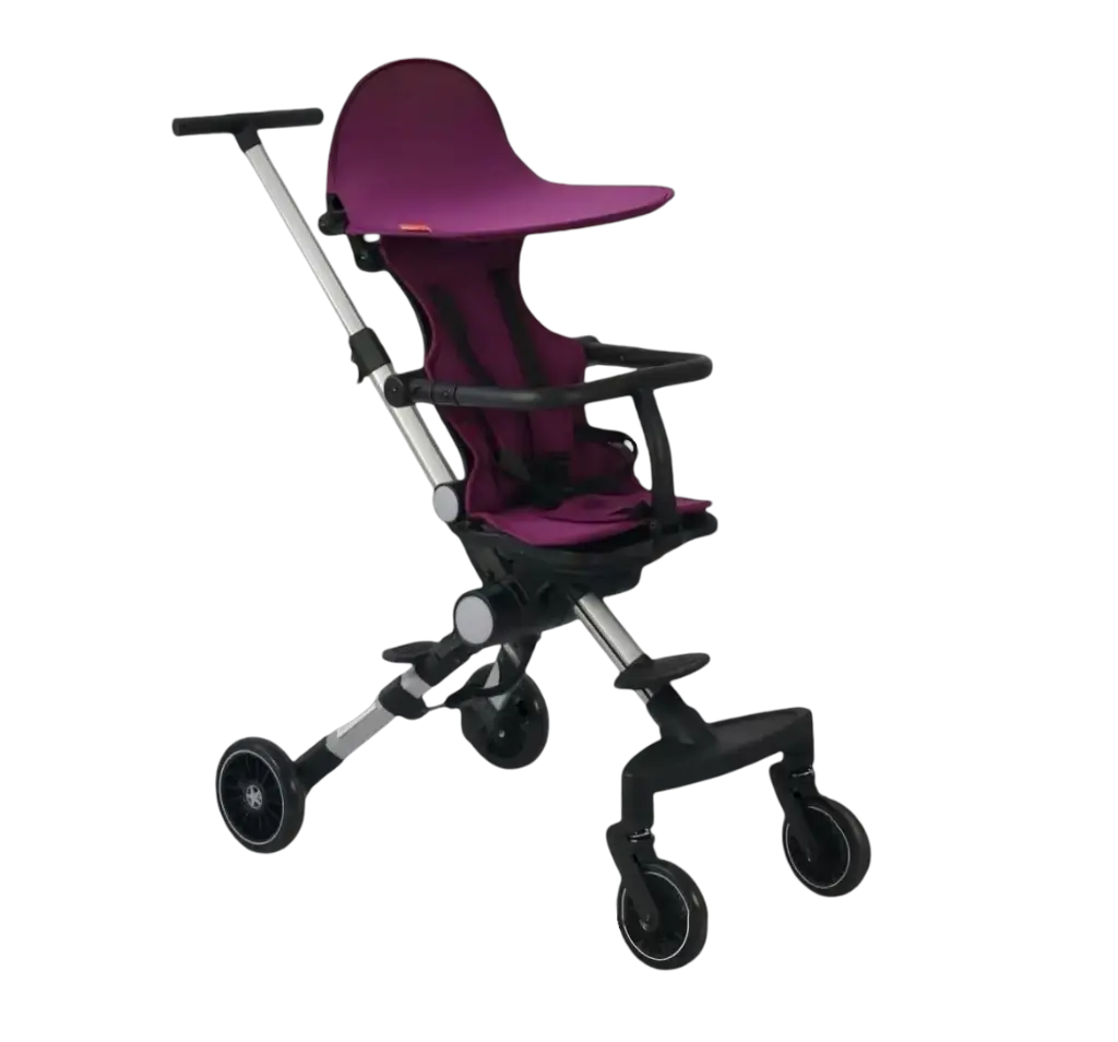 Ninios Mini Plus Baby Stroller Foldable with Adjustable Seat and 360° Swivel Wheels