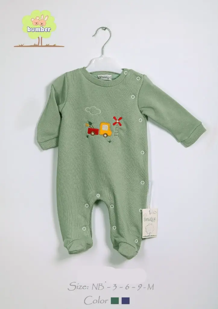 Melton Newborn Romper – 31638