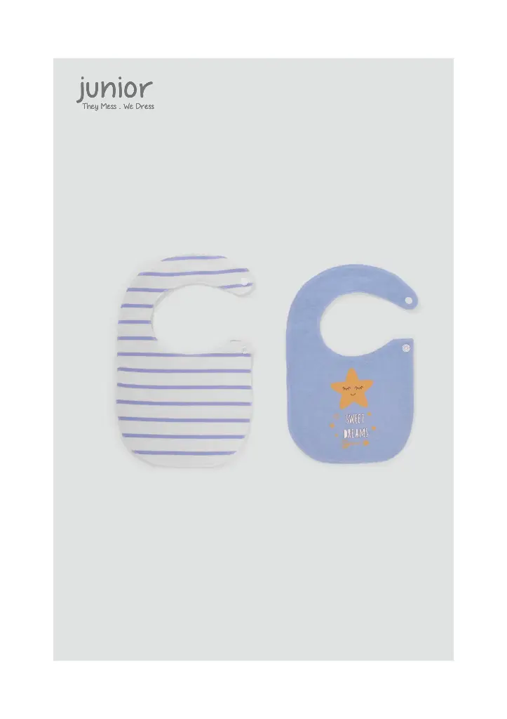 بافتة 2 قطعة مطبوعة Blue Stripe328-24