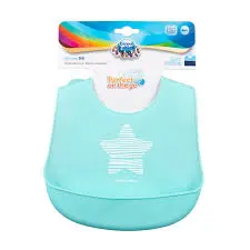 Canpol babies Silicone Bib with Pocket PASTEL 74/024