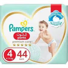 Pampers Premium Extra Care Pants, Size 4