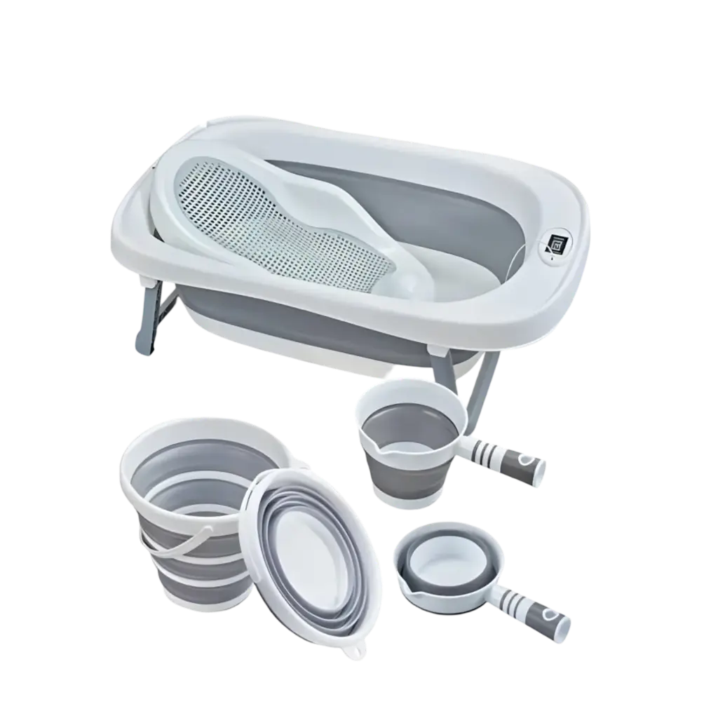 bathtub toimoys with bucket, thermometer, water jug ym018 8825