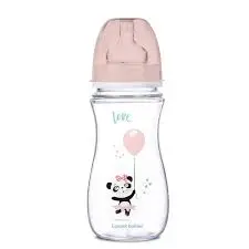 Canpol babies Anti-colic Wide Neck Bottle 240ml PP Easy Start EXOTIC ANIMALS 35/221