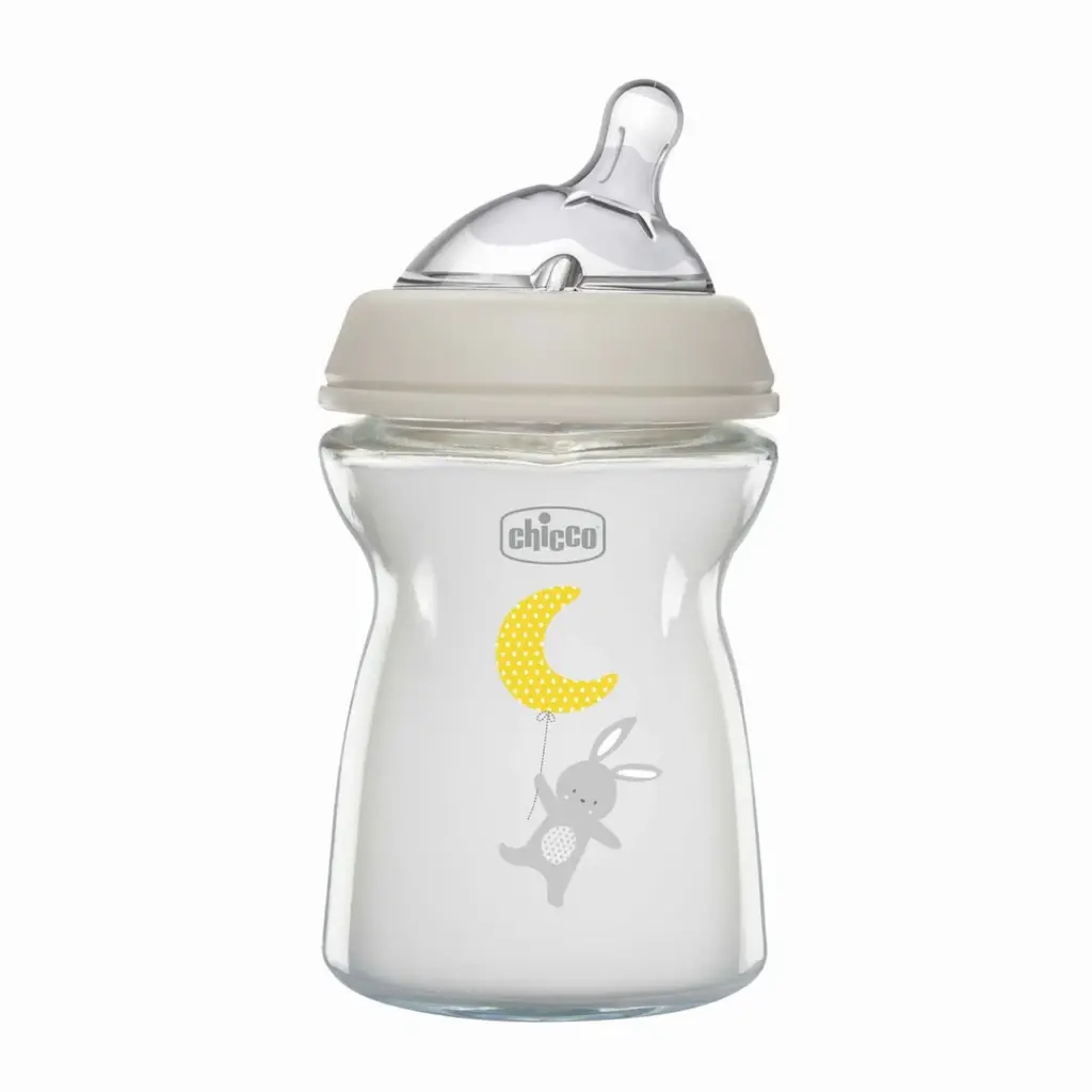 CHICCO FEEDING BOTTLE NF GLASS 0M+ 250ML 3466