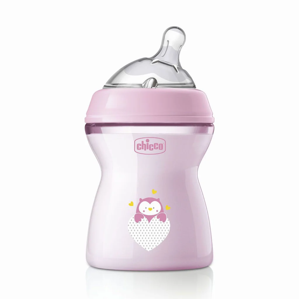 CHICCO FEEDING BOTTLE NF PP 2M+ 250ML GIRL 3633