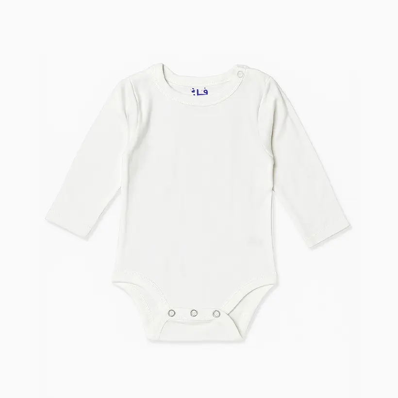 bodysuit Long-sleeve white 611036