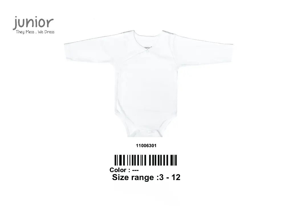 junior sleeve kimono 6301