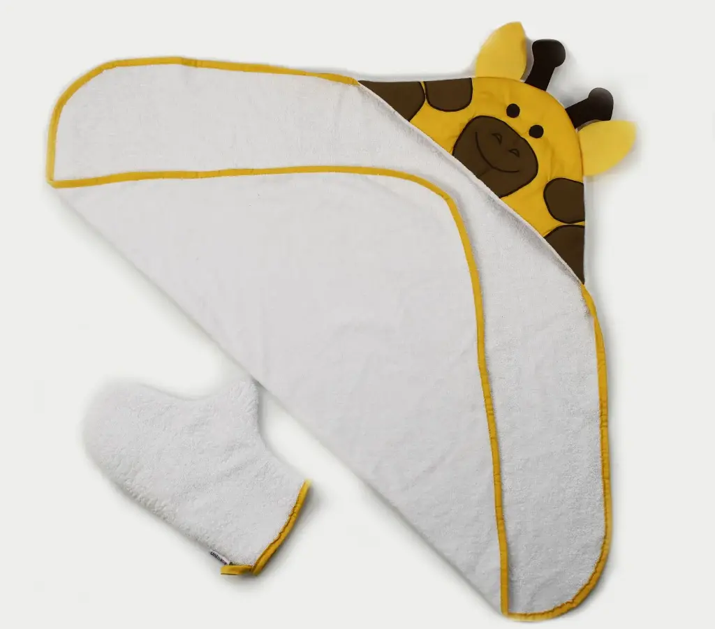 Baby towel giraffe shape 101