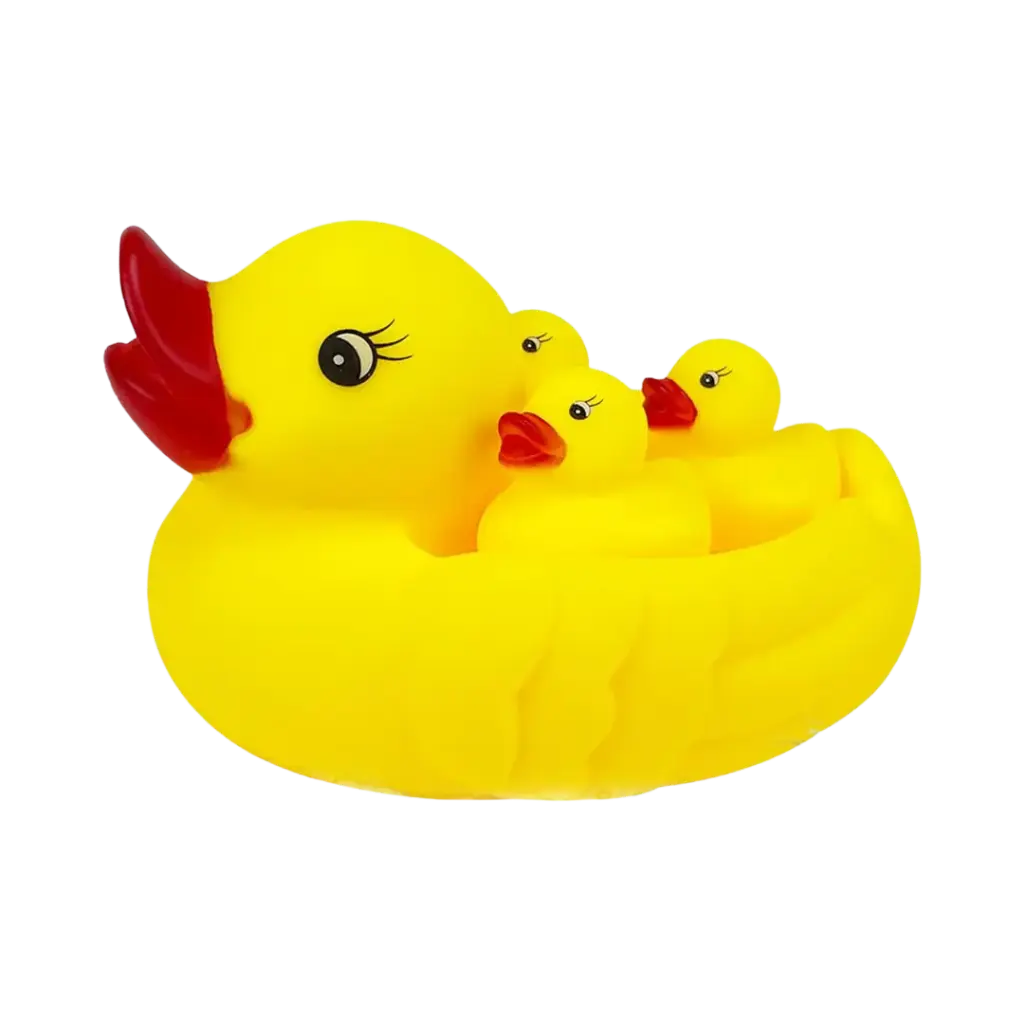 Mum and babies duck 4pcs