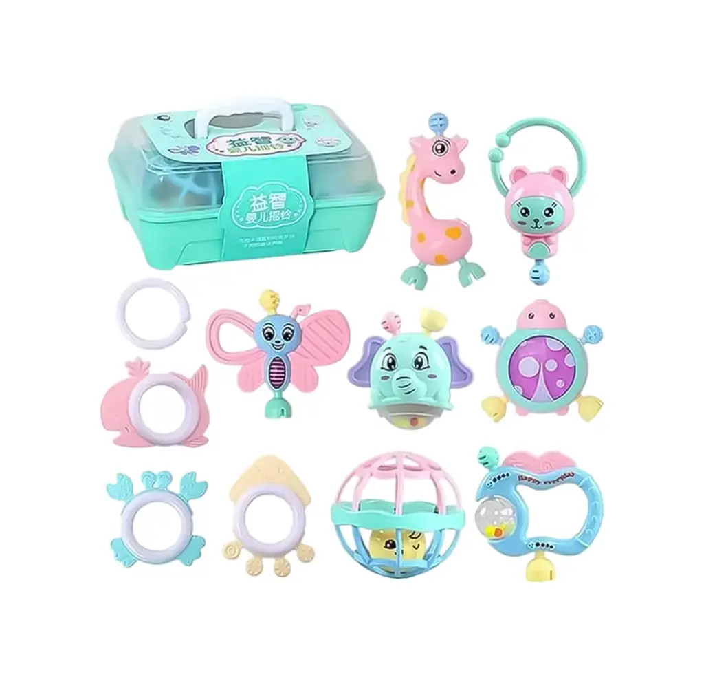 Baby Rattle Box - 11 Pcs