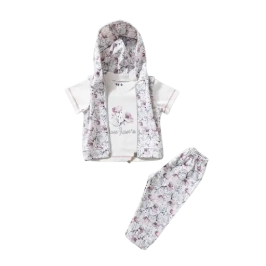 full moon Baby pajamas 3 pcs 17488