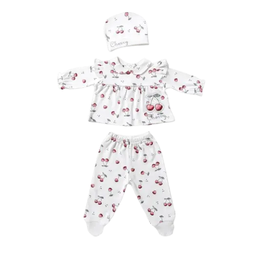 full moon Baby pajamas 3 pcs 17430
