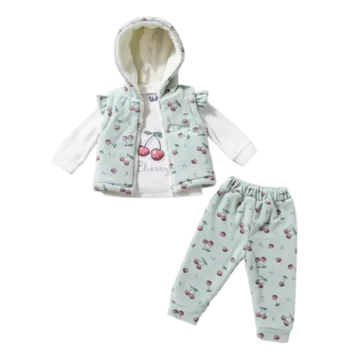 full moon Baby pajamas 3 pcs 17434