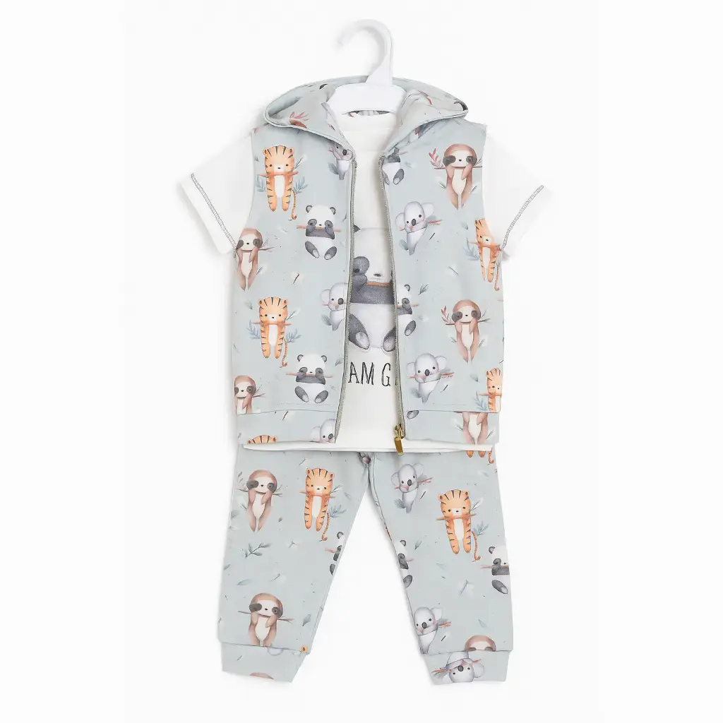 FULL MOON Pajamas 3-piece 17494