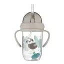 Canpol babies non-spill cup with weighted straw 270ml EXOTIC ANIMALS 56/606