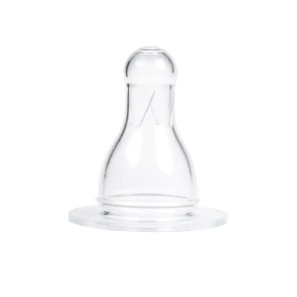 Canpol babies Silicone Slow Teat Round for Narrow Neck Bottle 1 pc 3m+ 18/315