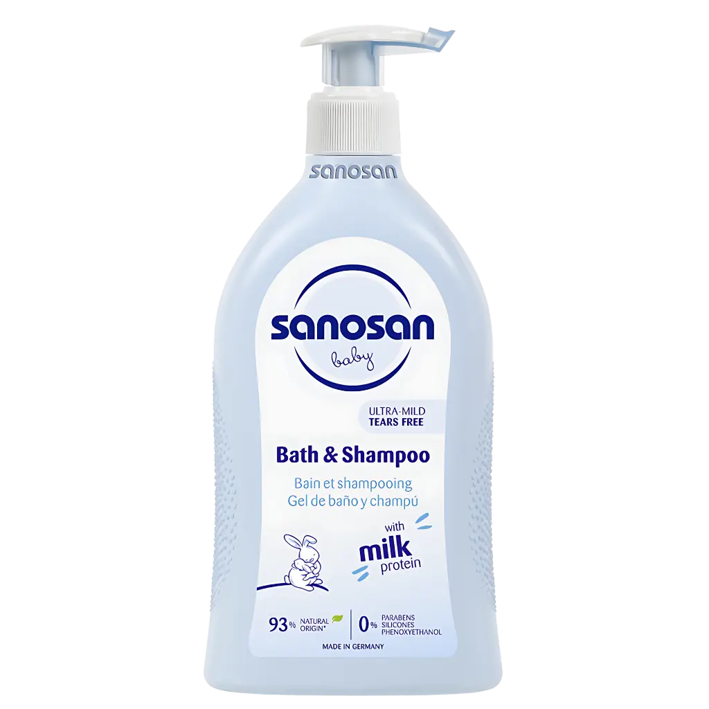 Sanosan Shampoo and Bath Liquid 500 ml
