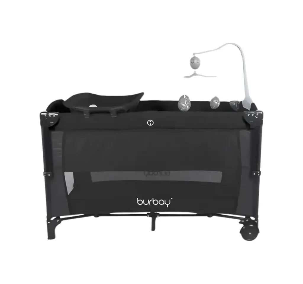 Burbay DM93 Travel Cot Bed Foldable Multi-Function