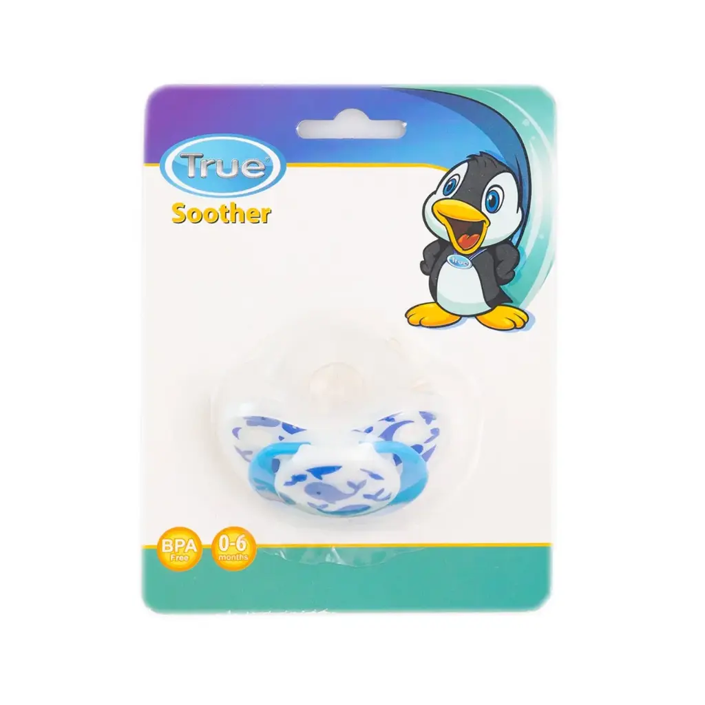 True silicon pacifier cherry shape 6m+ with cover 9420 