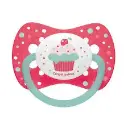 Canpol babies Silicone Symmetrical Soother 0-6m CUPCAKE 23/283