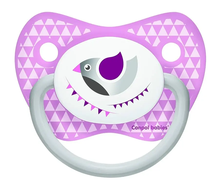 Canpol babies Silicone Orthodontic Soother 6-18m Let's Celebrate 23/280