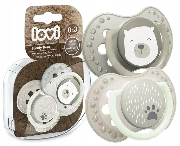 سكاتة سيليكون لوفي ديناميكية 0-3 أشهر عبوة 2