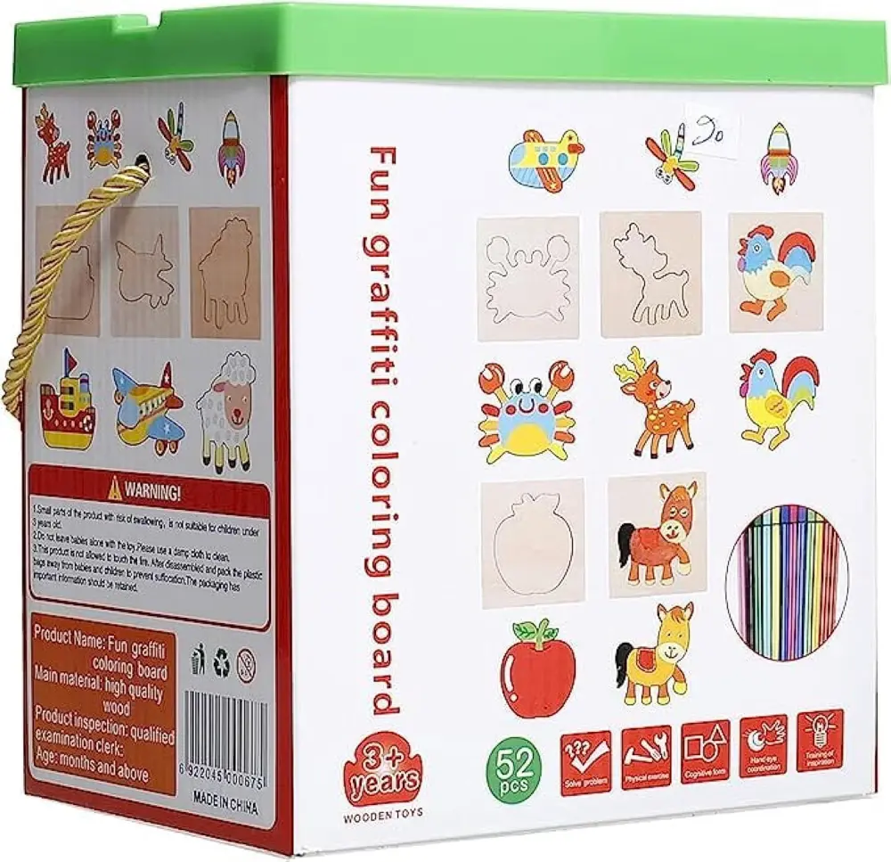 FUNGRAFFITI COLOTING BOARD 52 PCS 820-30 