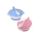 SAFARI Suction bowl with spoon S702