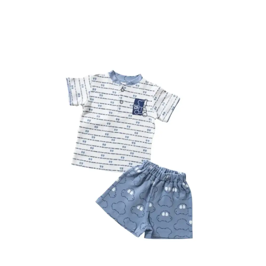 Honey Bunny Cotton Shorts Set, model 19281.