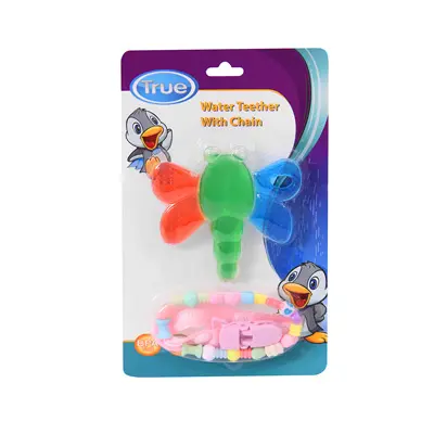 True Water Teether 2 colors with chain 4138 