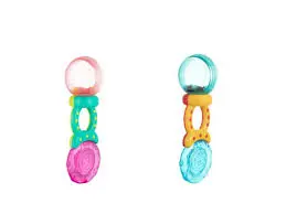 Canpol babies Rattle with Water Teether Lollipop Pink 56/127
