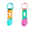 Canpol babies Rattle with Water Teether Lollipop Pink 56/127
