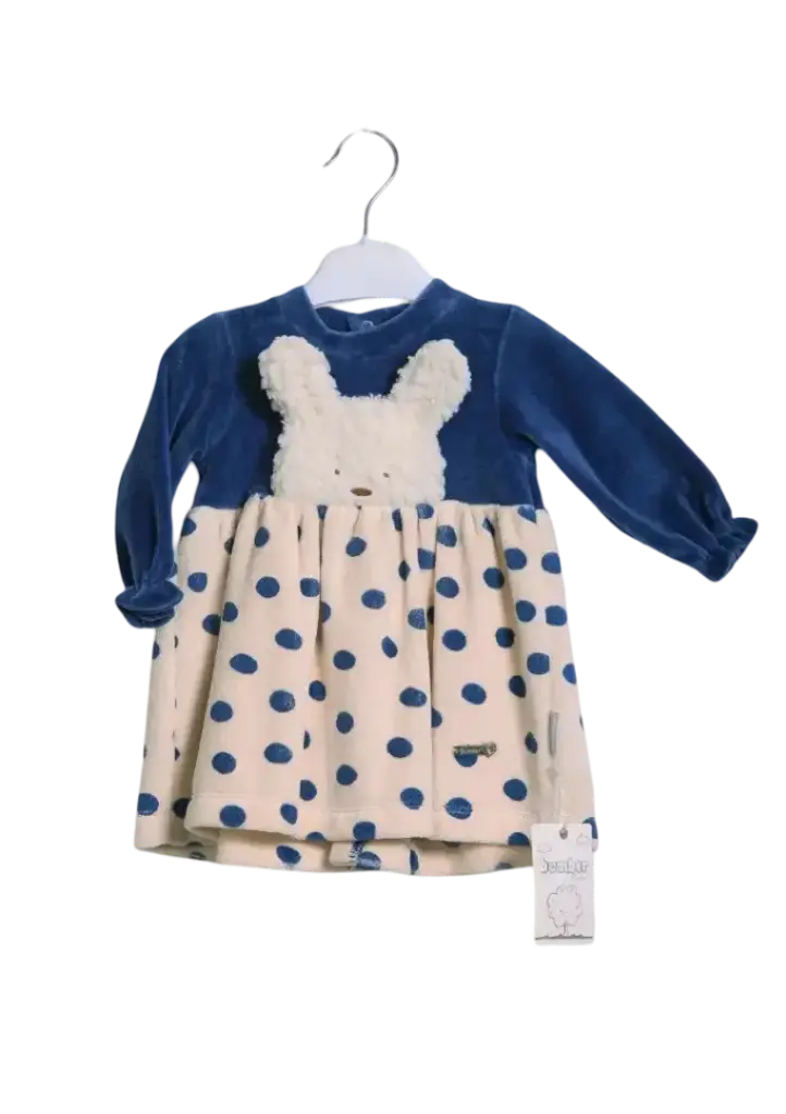 فستان مخملي ملون ن 80531