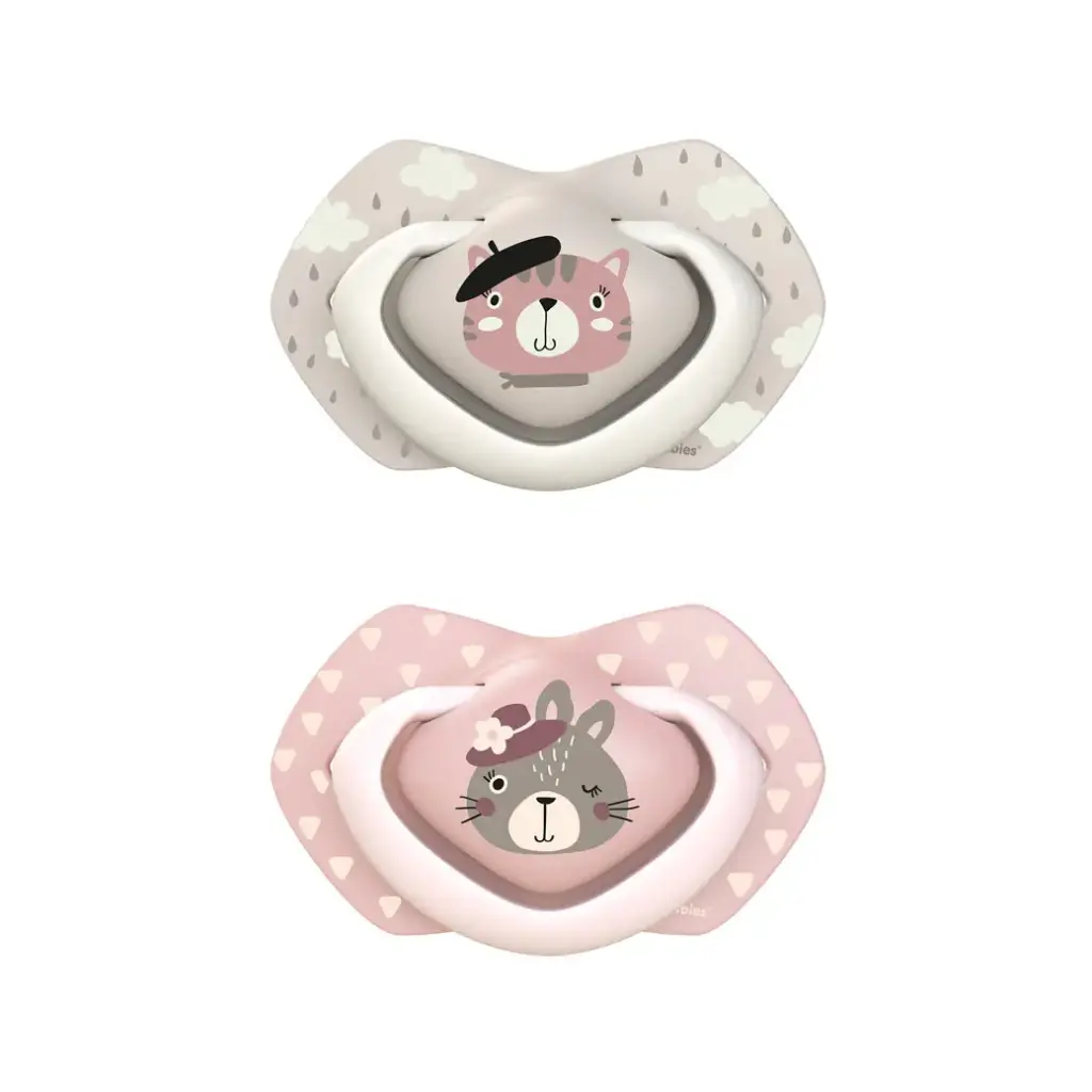 Canpol babies Silicone Symmetrical Soother 0-6m 2pcs  22/647