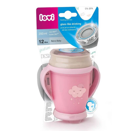 Lovi 360 Junior cup 250ml model Retro girl 1/589