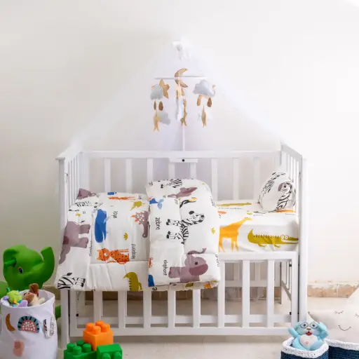 [10729] baby quilt baby moment 