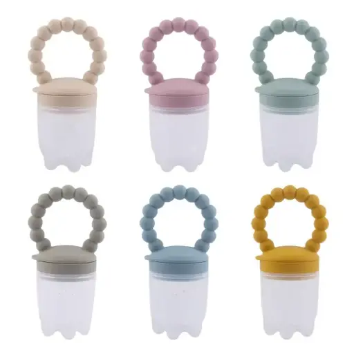 [11925] True Gold Fruit feeder with silicon handle 4504