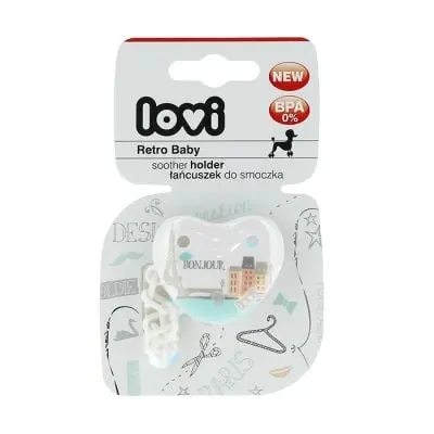 [11125] LOVI Soother Holder is equipped with a practical clip 10/881