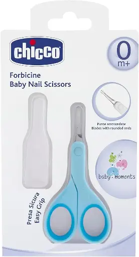 [10556] Chicco Baby Nail Scissors blue 9923