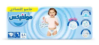 [3432] مولفيكس مقاس 6 جامبو 48 قطعة