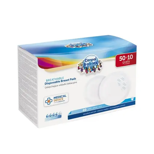 [1591] Canpol Babies Breast Pads 60 Pieces 1/652