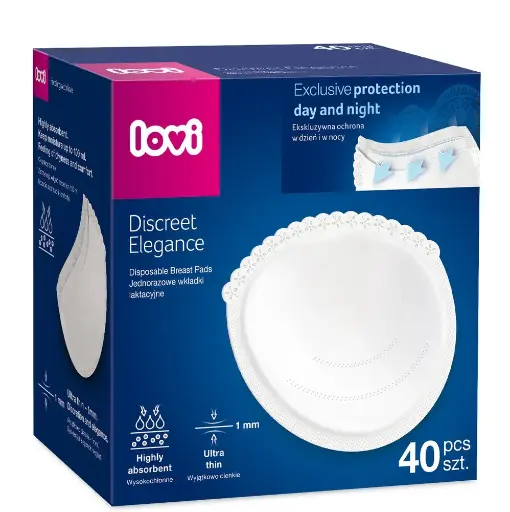 [1931] Lovi breast pads 40 pcs 19/602