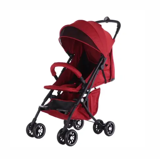 [10918] Baby Stroller 668 Foldable with 360° Swivel Wheels and Adjustable Seat