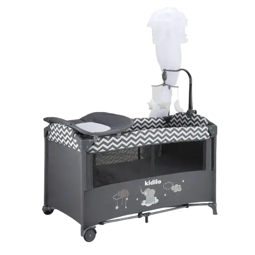 [20442]  قابل للطي للسفر T701L سرير اطفال كيديلو