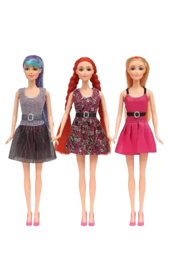 [20044]  fashion doll 3x1 731-a34 
