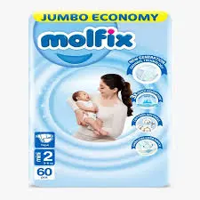 [11354] molfix size 2 jumbo 60pcs