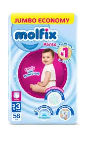 [11356] Molfix Size 3 Jumbo Pants
