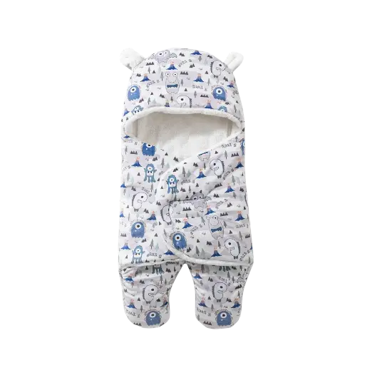 [20456] Padded Heidi Baby Carrier with Fur 5155+5153