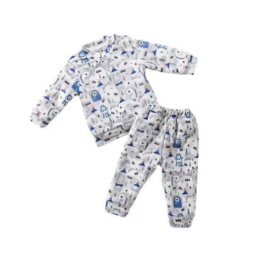 [20449] FULL MOON Pajamas Heidi padded furry 17527
