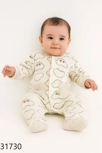 [20450] Printed Newborn Romper – 31730